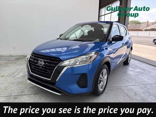 used 2021 Nissan Kicks car, priced at $15,588