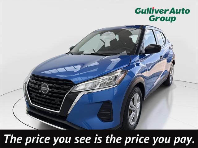 used 2021 Nissan Kicks car, priced at $15,588