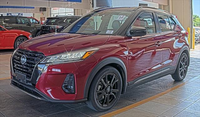 used 2023 Nissan Kicks car, priced at $20,988
