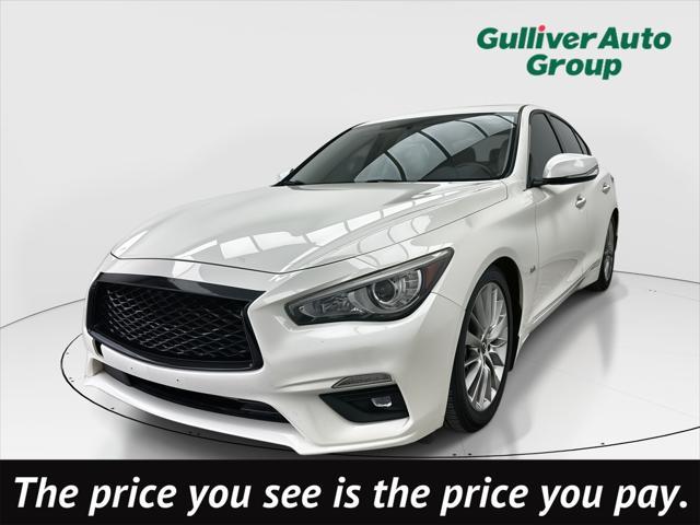 used 2019 INFINITI Q50 car, priced at $19,988