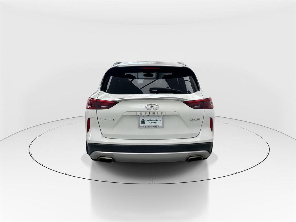 used 2021 INFINITI QX50 car, priced at $18,588