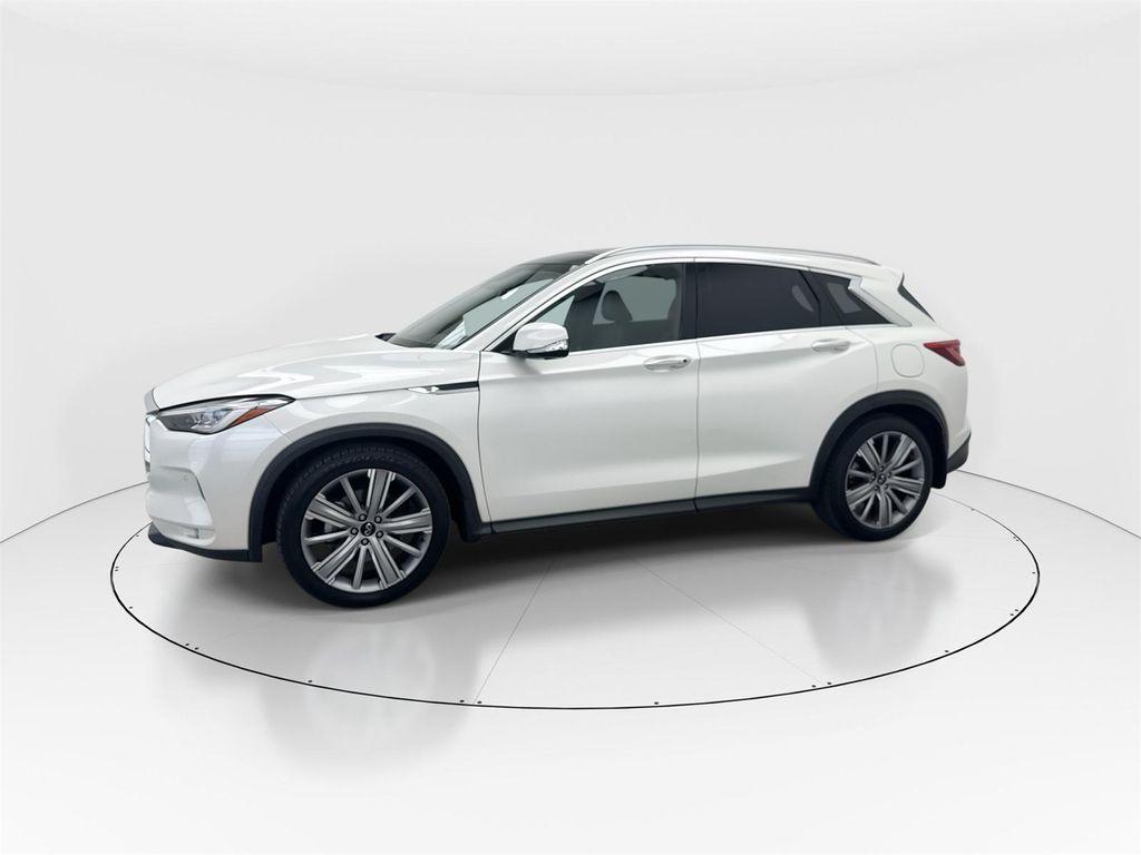 used 2021 INFINITI QX50 car, priced at $18,588