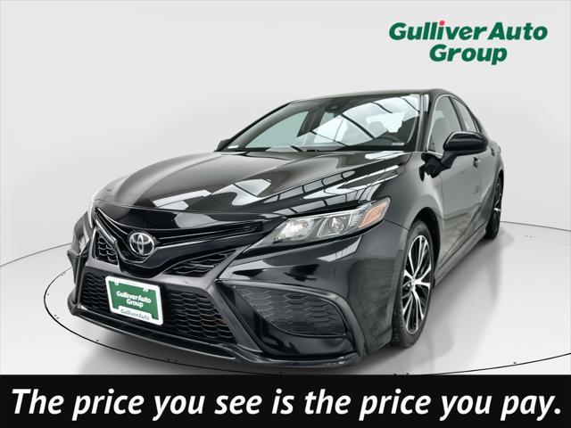 used 2021 Toyota Camry car, priced at $21,588