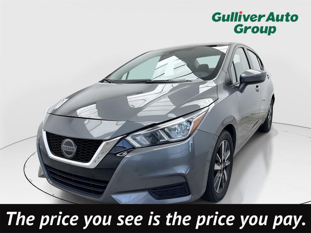 used 2021 Nissan Versa car, priced at $12,118