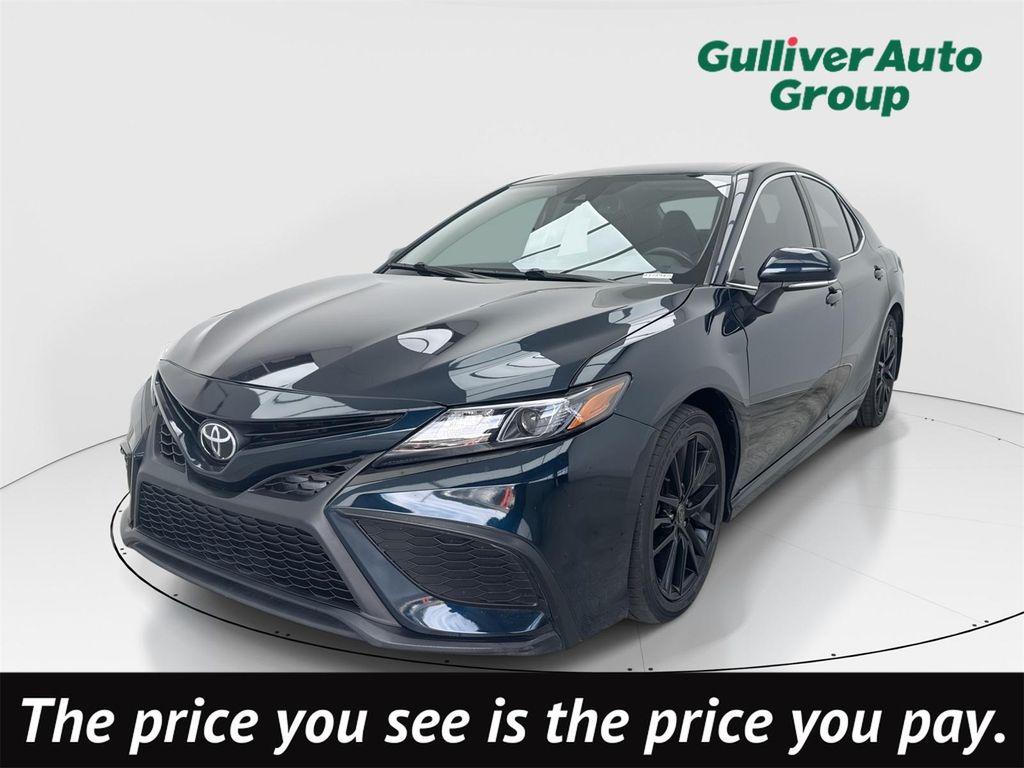 used 2021 Toyota Camry car, priced at $19,988