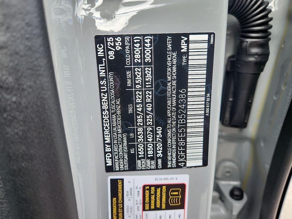 new 2026 Mercedes-Benz GLS 580 car, priced at $121,615