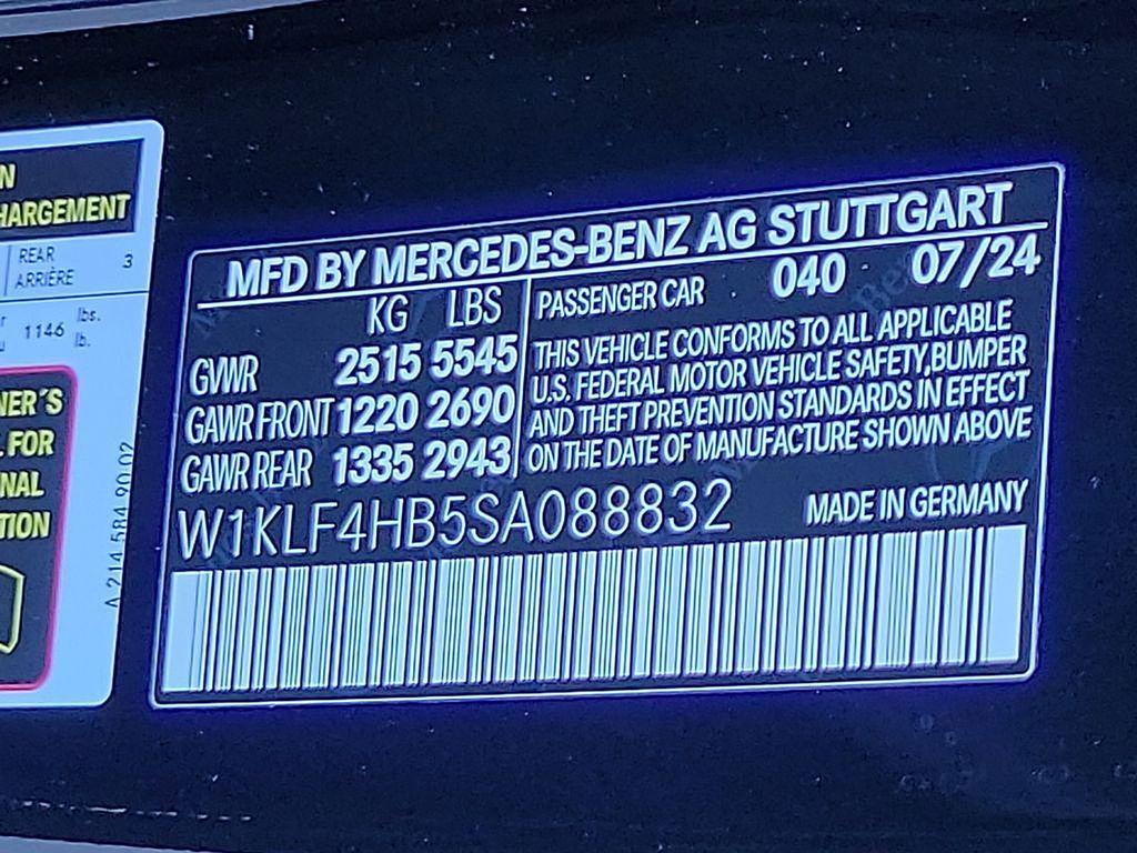 used 2025 Mercedes-Benz E-Class car, priced at $61,396