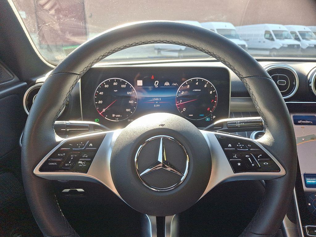 used 2025 Mercedes-Benz C-Class car, priced at $48,800