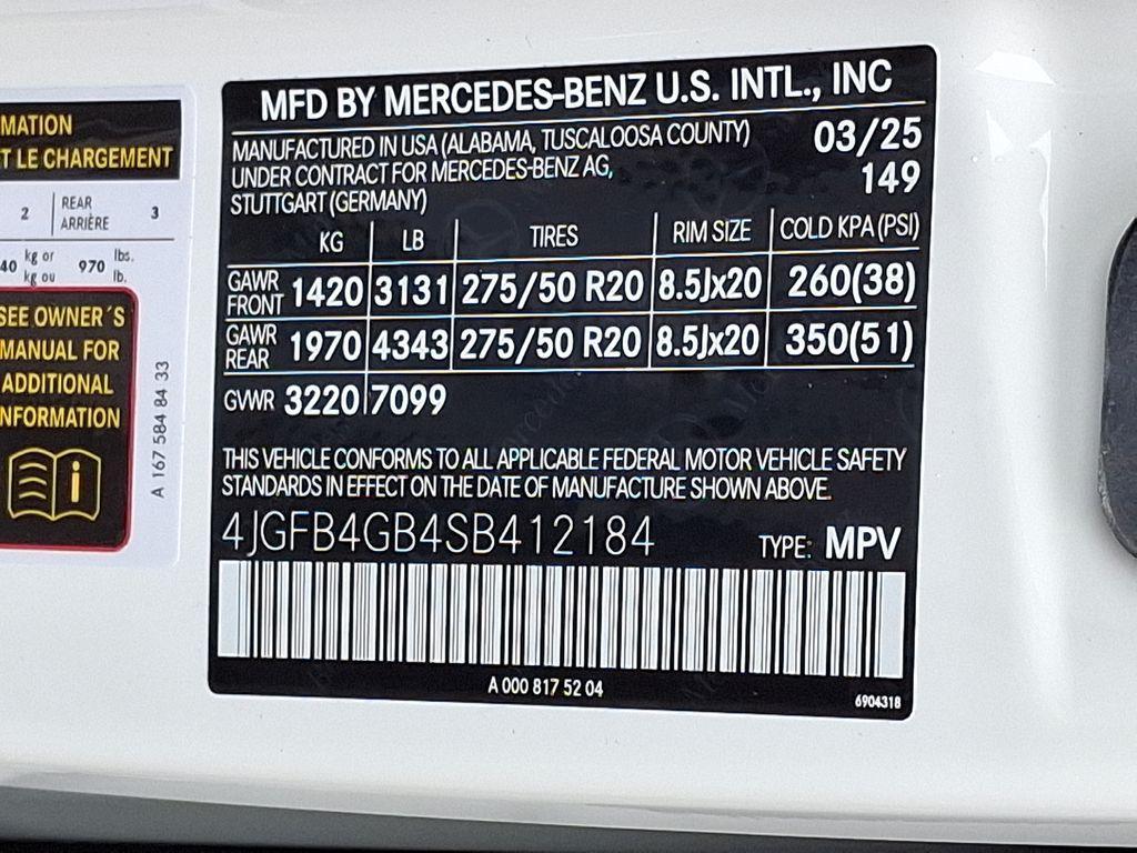 new 2025 Mercedes-Benz GLE 450e car, priced at $78,150