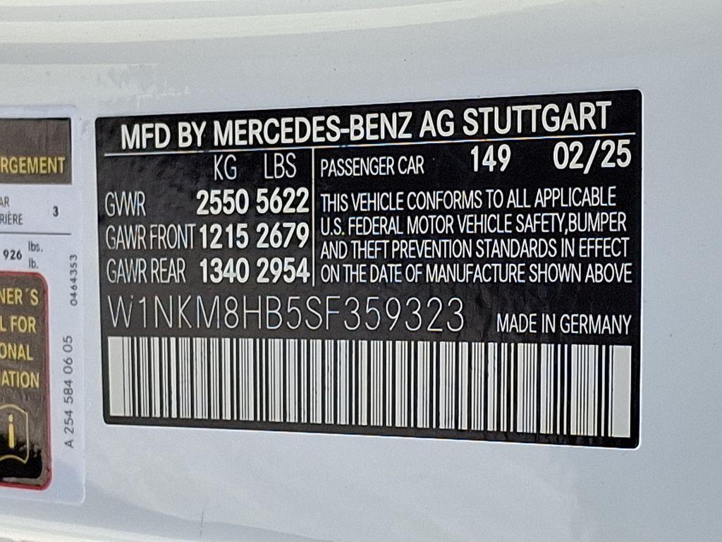 new 2025 Mercedes-Benz AMG GLC 43 car, priced at $70,980