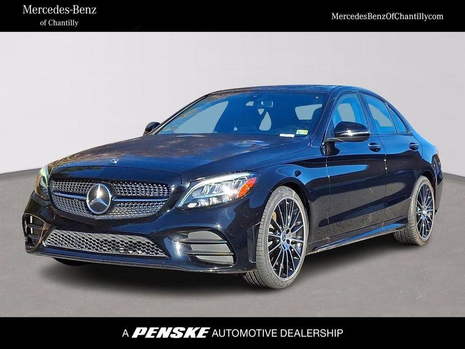 used 2021 Mercedes-Benz C-Class car, priced at $26,500