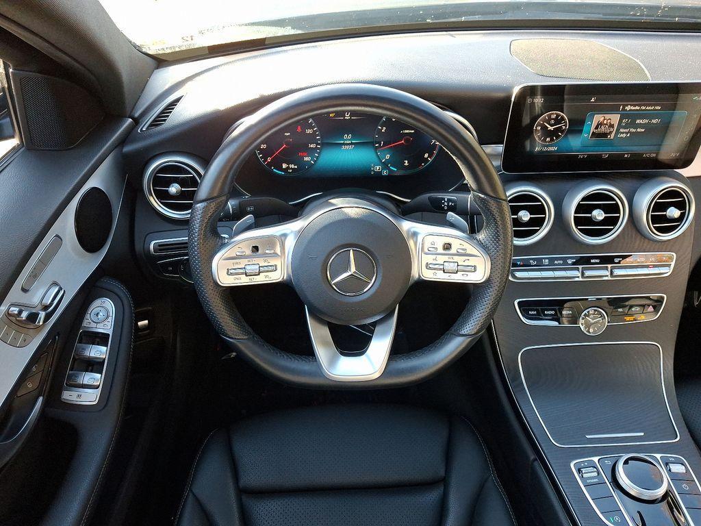 used 2021 Mercedes-Benz C-Class car, priced at $26,500