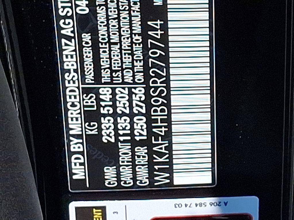 new 2025 Mercedes-Benz C-Class car, priced at $55,935