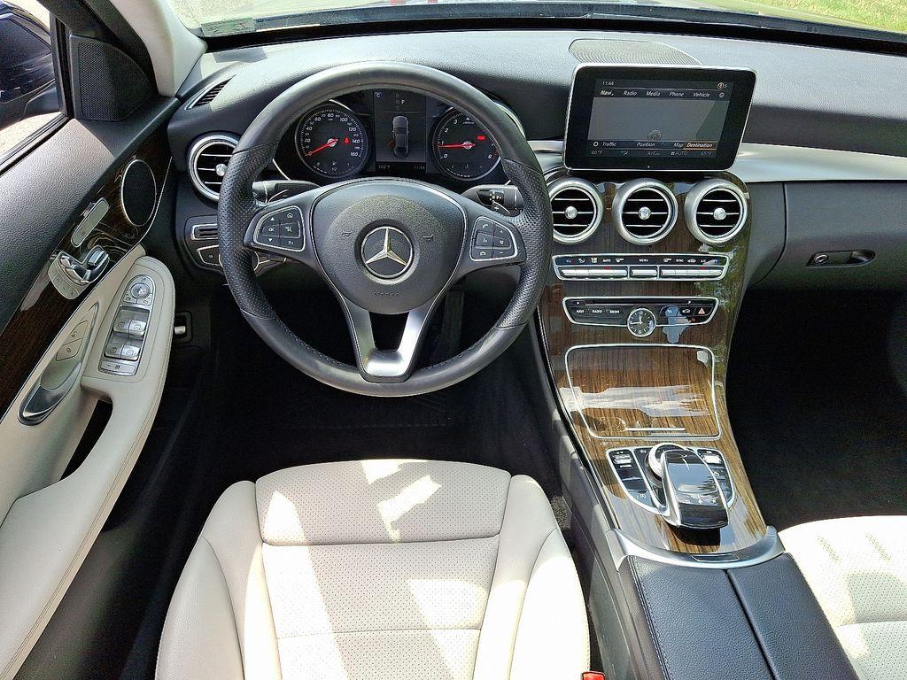used 2018 Mercedes-Benz C-Class car, priced at $18,500
