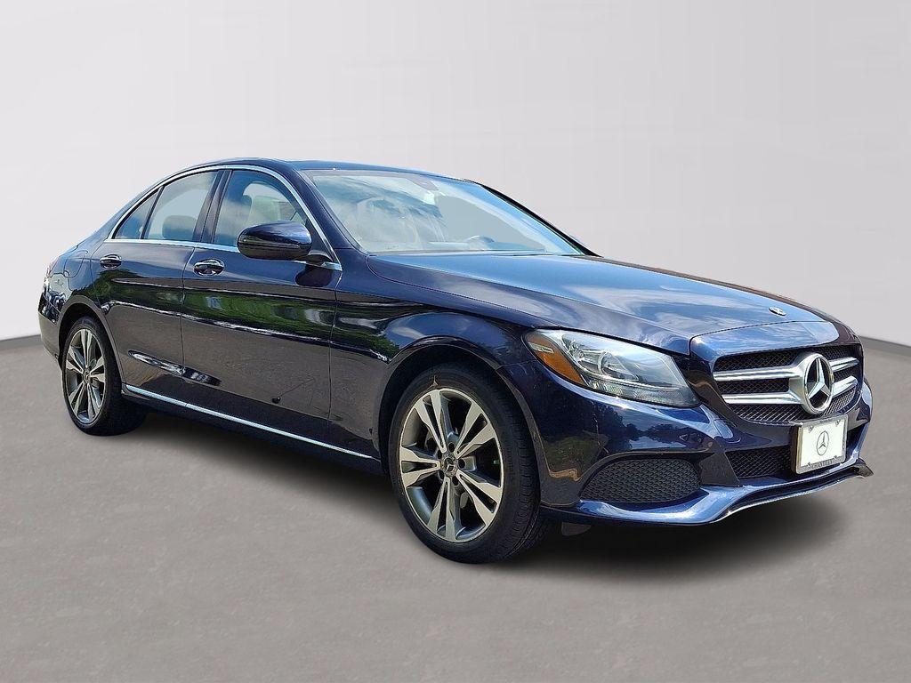 used 2018 Mercedes-Benz C-Class car, priced at $18,500