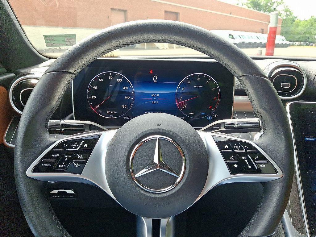 used 2025 Mercedes-Benz C-Class car, priced at $43,300