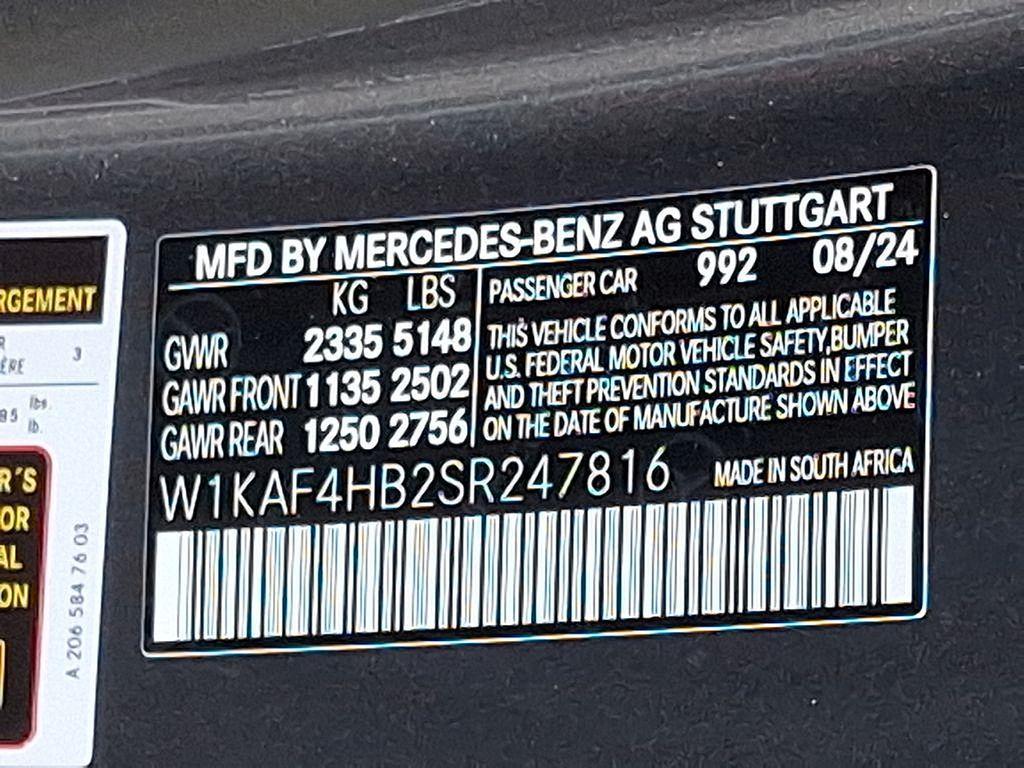 used 2025 Mercedes-Benz C-Class car, priced at $44,000