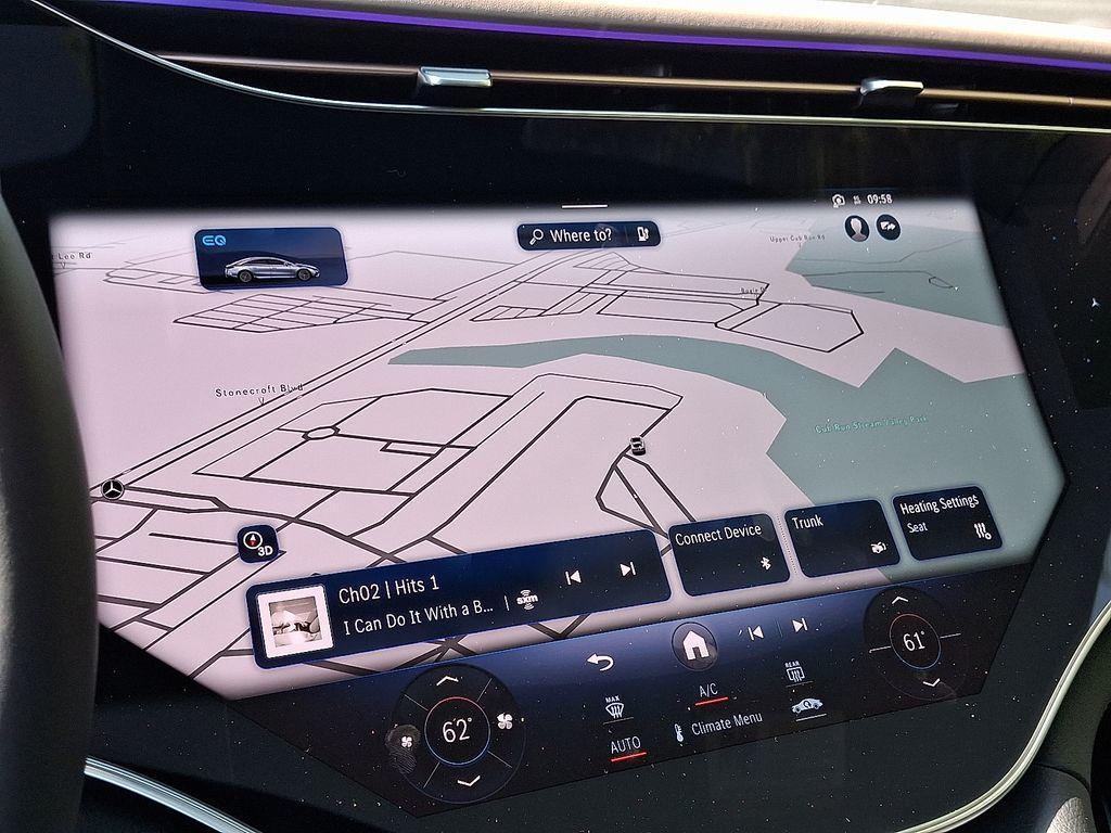 new 2025 Mercedes-Benz EQS 450 car, priced at $108,835