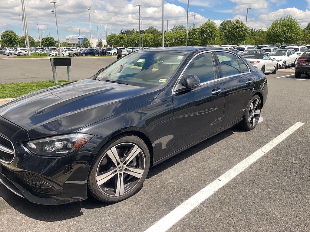 used 2022 Mercedes-Benz C-Class car, priced at $34,800