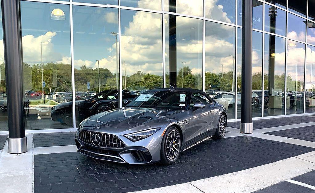 used 2023 Mercedes-Benz C-Class car, priced at $36,800