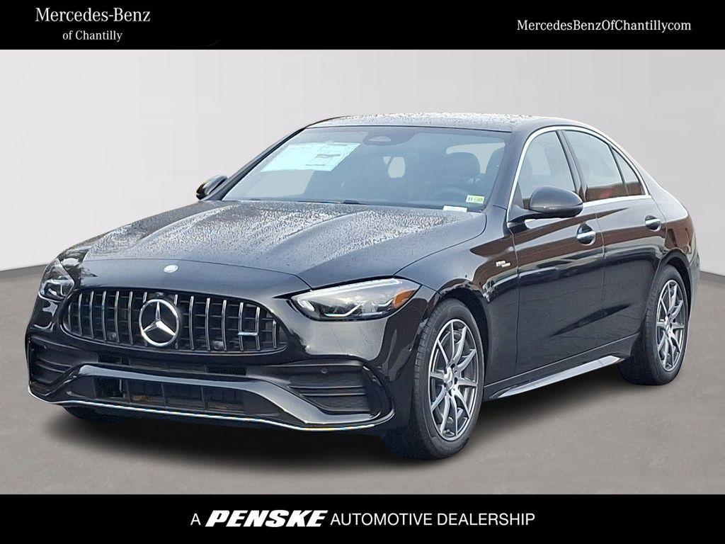 new 2025 Mercedes-Benz AMG C 43 car, priced at $64,650