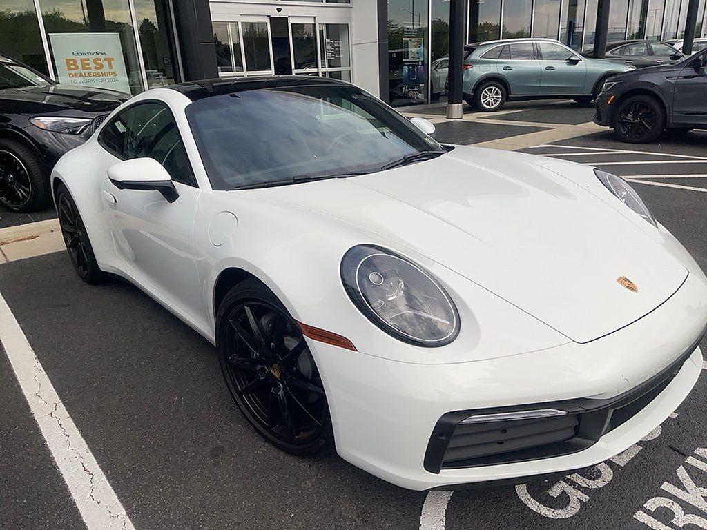 used 2021 Porsche 911 car, priced at $122,000