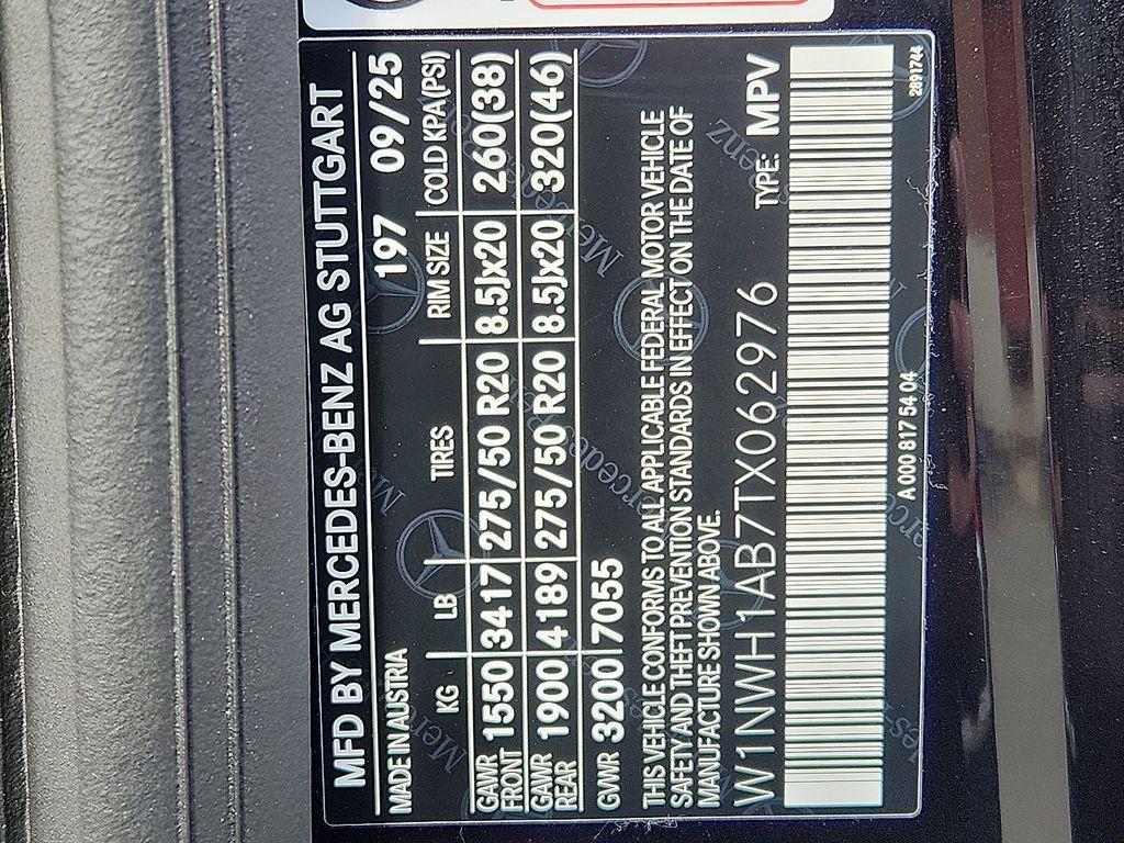 new 2026 Mercedes-Benz G-Class car, priced at $174,365