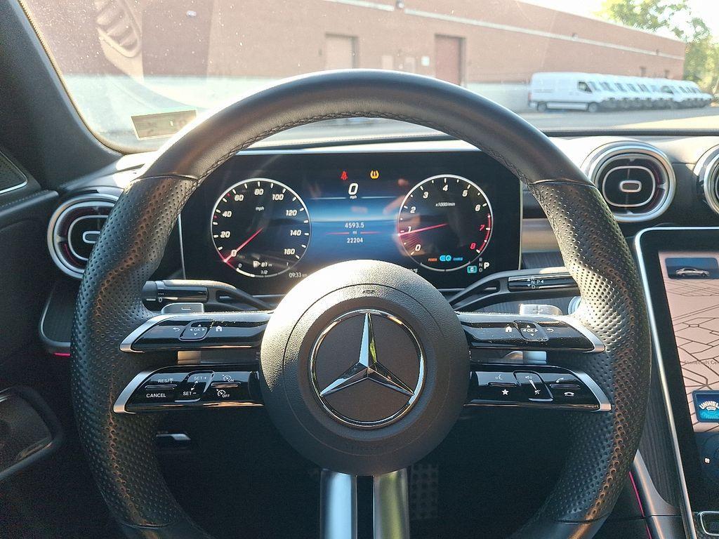 used 2022 Mercedes-Benz C-Class car, priced at $36,097