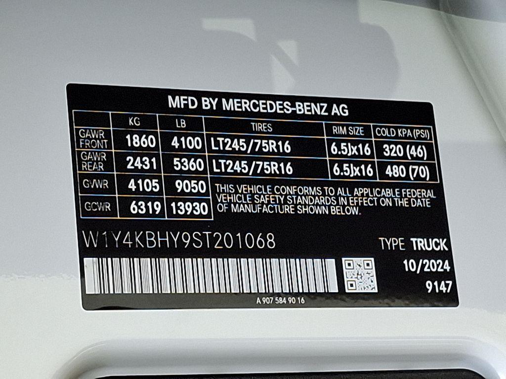 new 2025 Mercedes-Benz Sprinter 2500 car, priced at $61,932