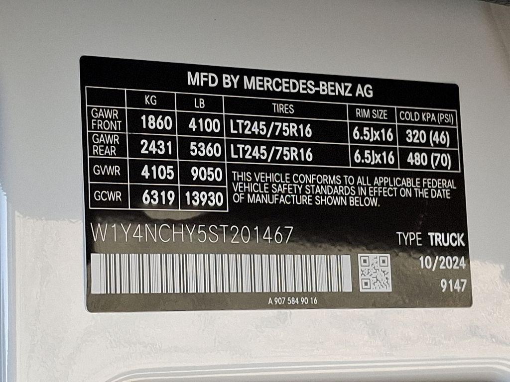 new 2025 Mercedes-Benz Sprinter 2500 car, priced at $67,650