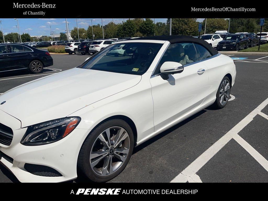 used 2018 Mercedes-Benz C-Class car, priced at $26,714