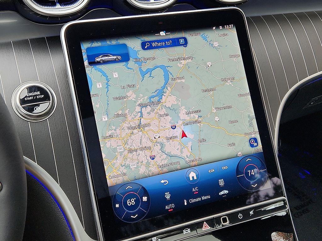 new 2025 Mercedes-Benz C-Class car, priced at $57,685