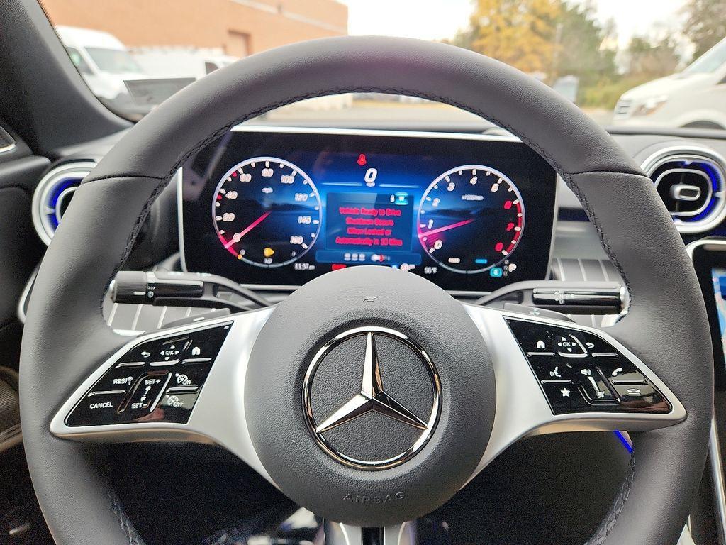 new 2025 Mercedes-Benz C-Class car, priced at $57,685