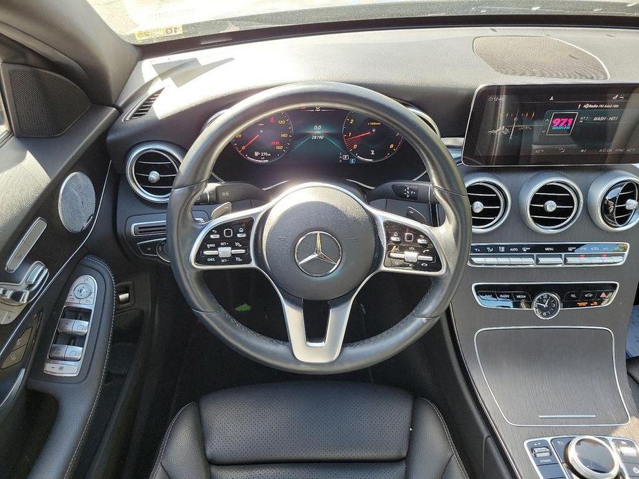 used 2021 Mercedes-Benz C-Class car, priced at $28,500