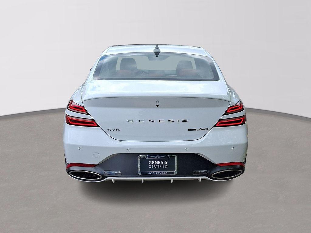 used 2023 Genesis G70 car, priced at $38,500