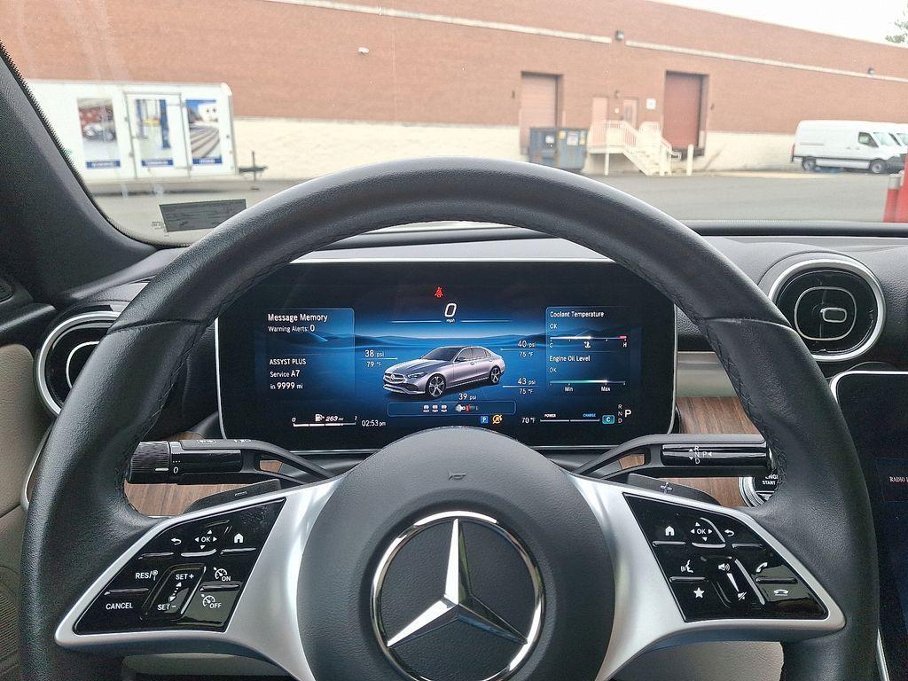 used 2025 Mercedes-Benz C-Class car, priced at $40,800