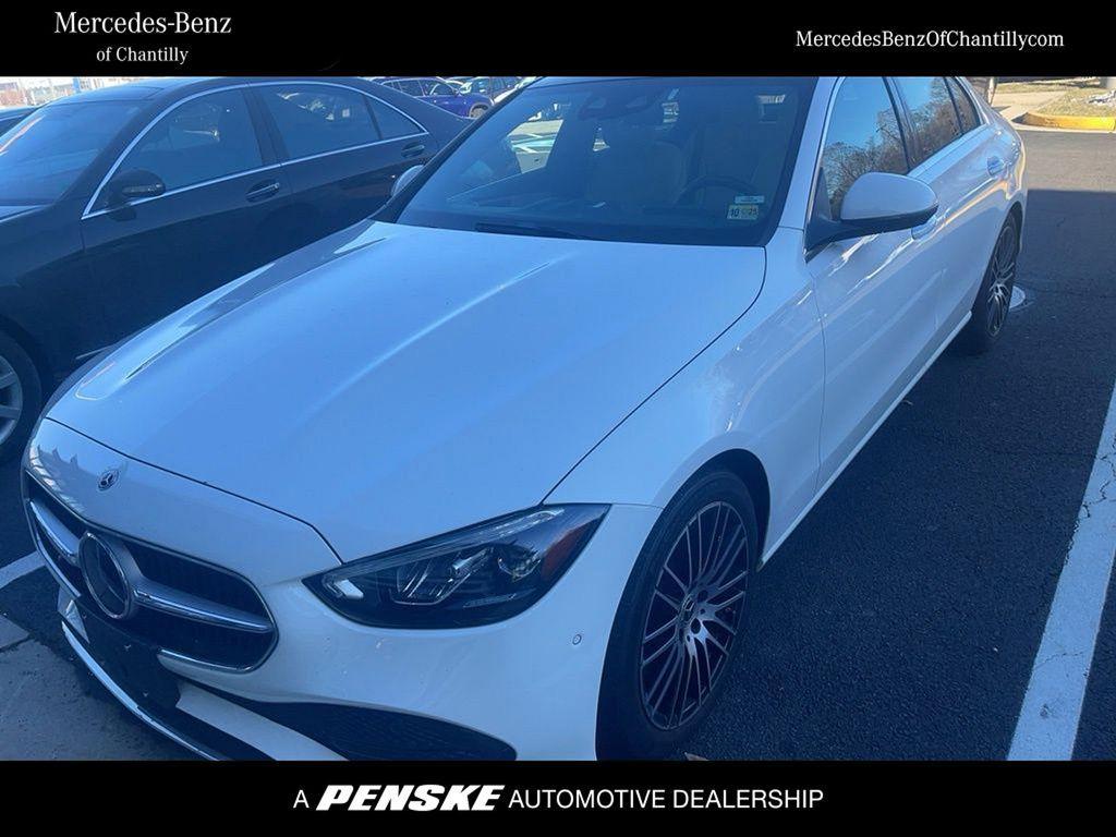 used 2022 Mercedes-Benz C-Class car, priced at $35,542