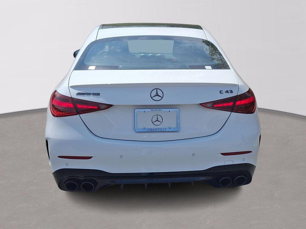 used 2024 Mercedes-Benz AMG C 43 car, priced at $56,400