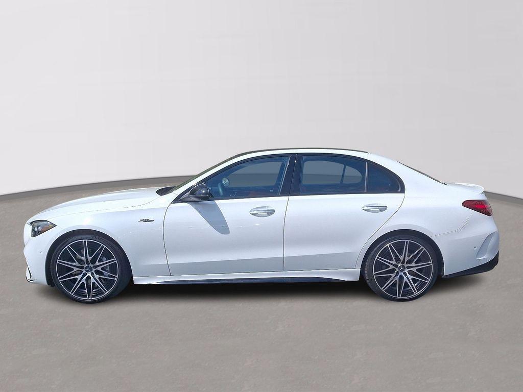 used 2024 Mercedes-Benz AMG C 43 car, priced at $56,400