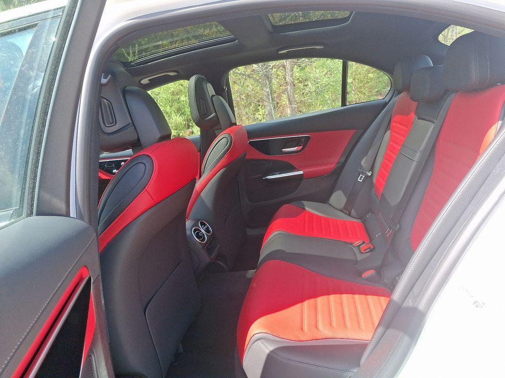 used 2024 Mercedes-Benz AMG C 43 car, priced at $56,400