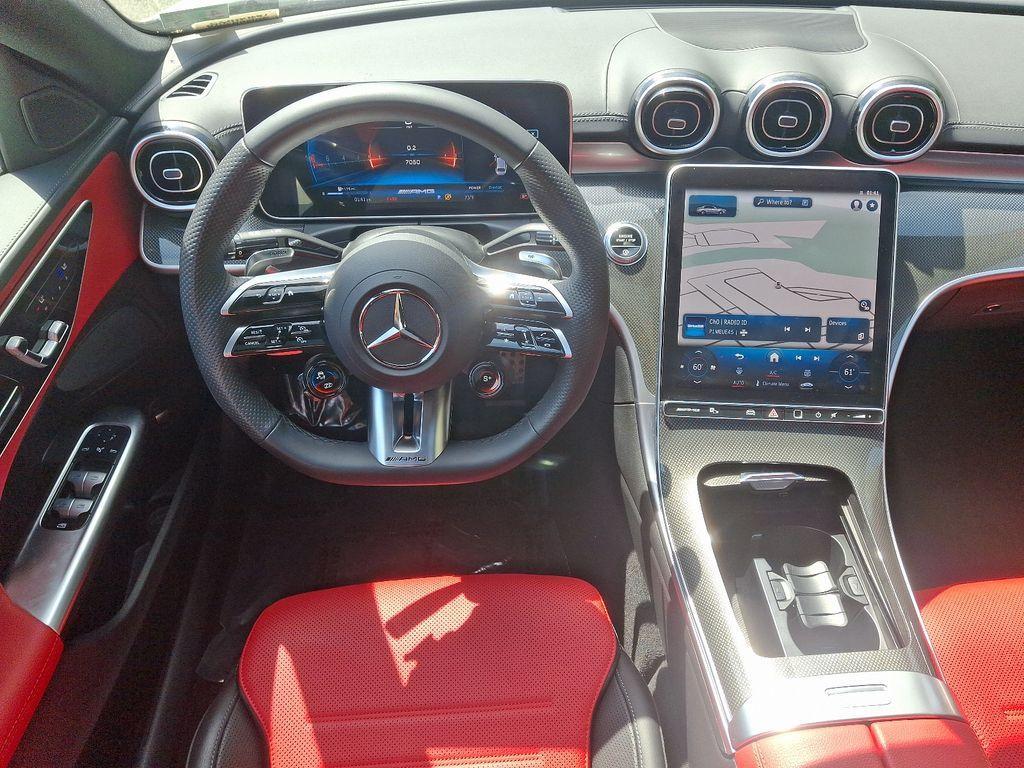 used 2024 Mercedes-Benz AMG C 43 car, priced at $56,400