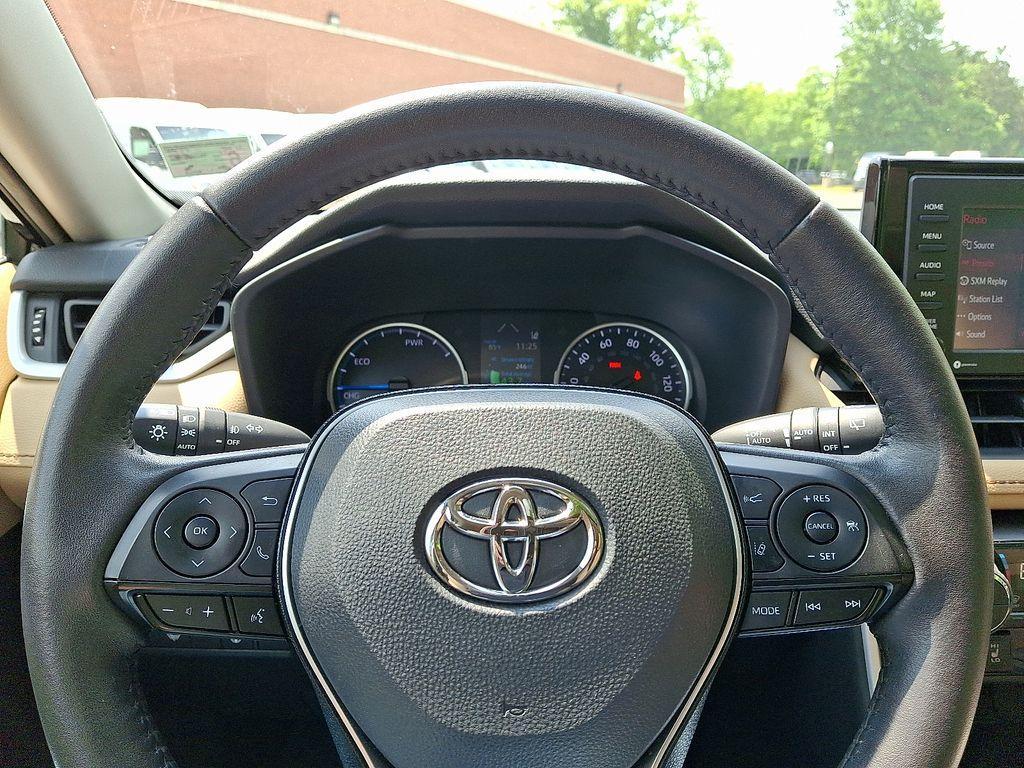 used 2021 Toyota RAV4 Hybrid car, priced at $28,100