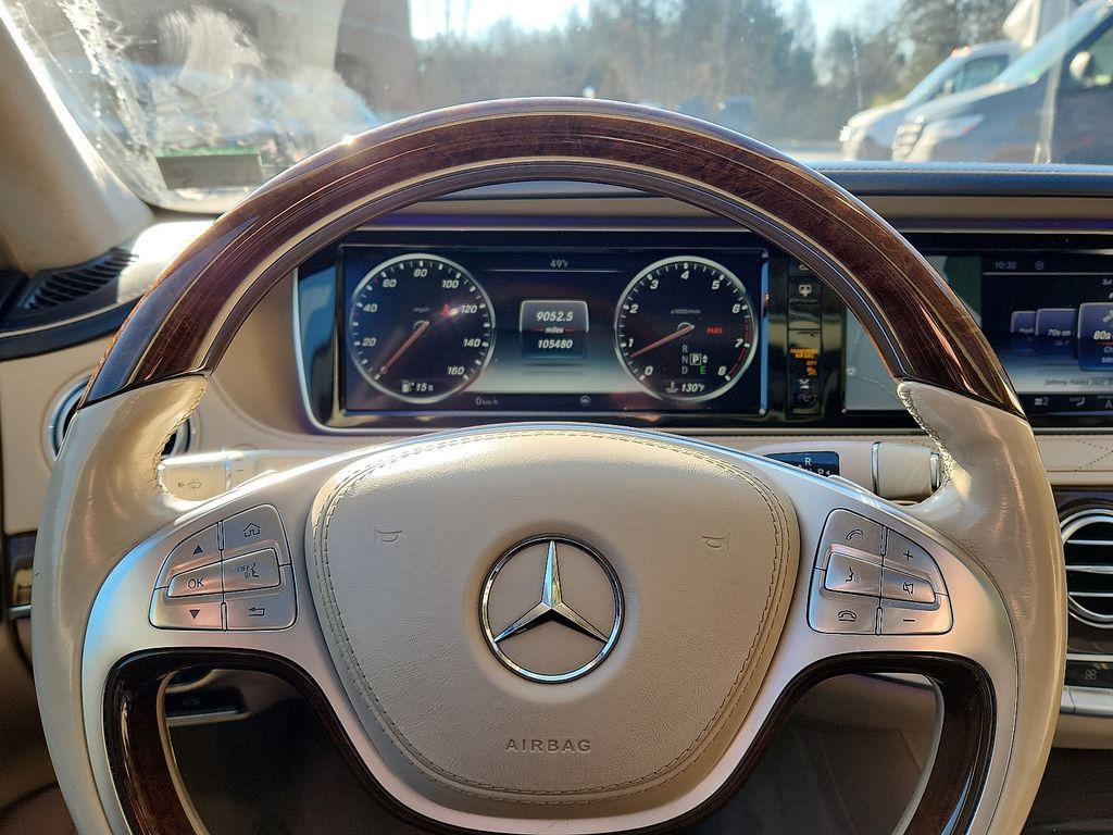 used 2016 Mercedes-Benz S-Class car, priced at $23,700