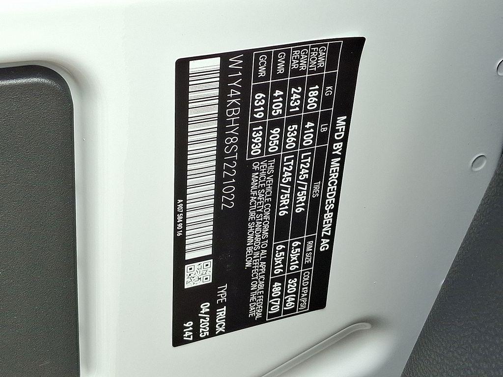 new 2025 Mercedes-Benz Sprinter 2500 car, priced at $61,570