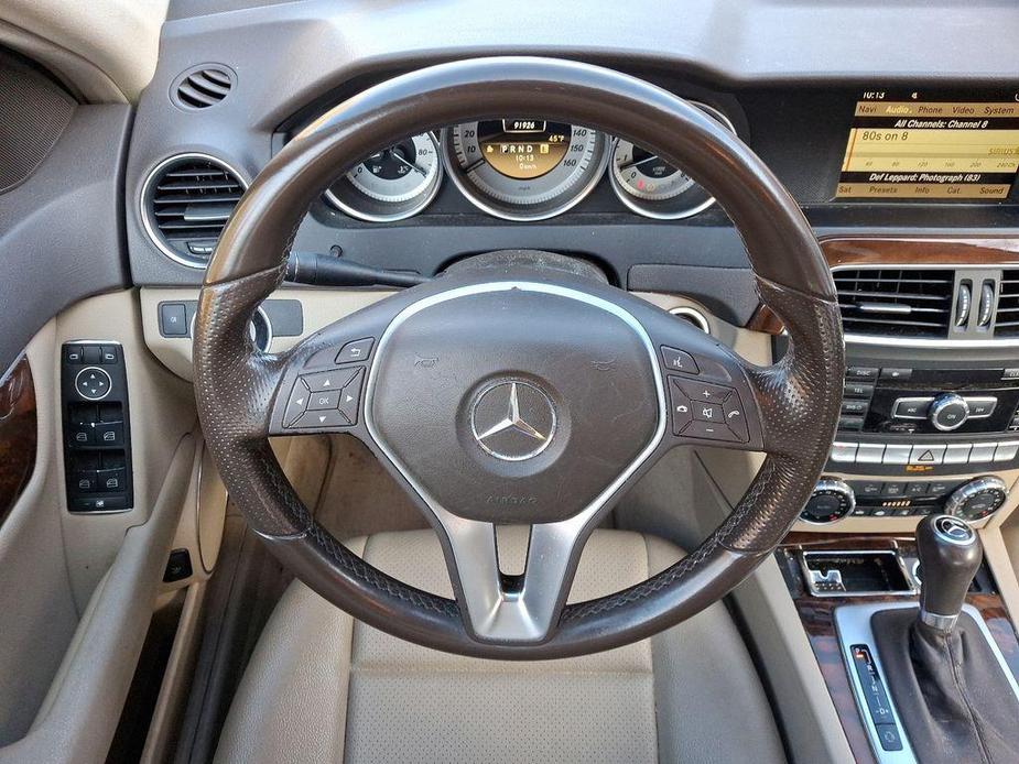 used 2012 Mercedes-Benz C-Class car, priced at $8,000