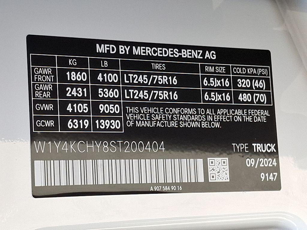 new 2025 Mercedes-Benz Sprinter 2500 car, priced at $64,800