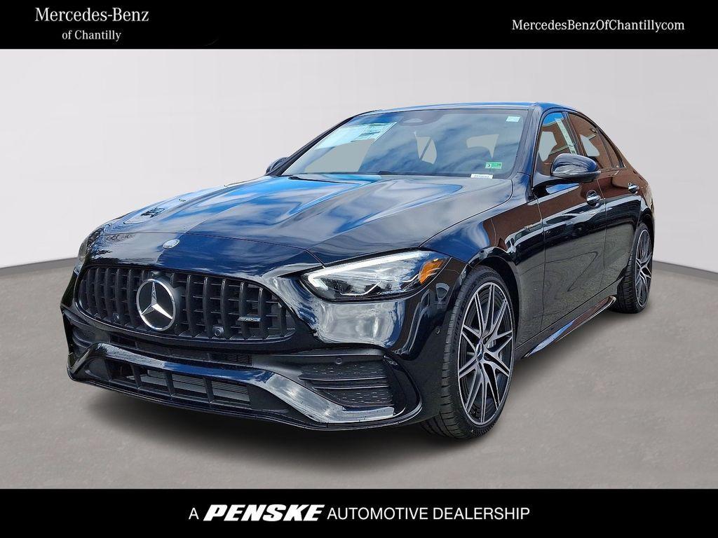 new 2025 Mercedes-Benz AMG C 43 car, priced at $68,530