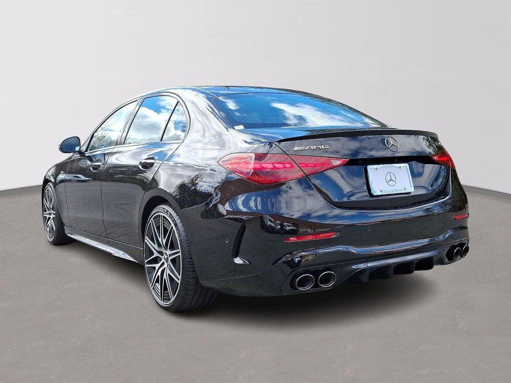 new 2025 Mercedes-Benz AMG C 43 car, priced at $68,530