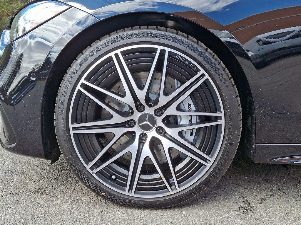 new 2025 Mercedes-Benz AMG C 43 car, priced at $68,530