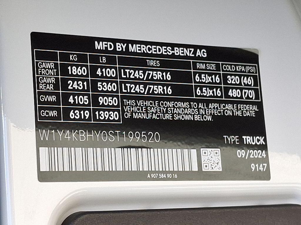 new 2025 Mercedes-Benz Sprinter 2500 car, priced at $59,210